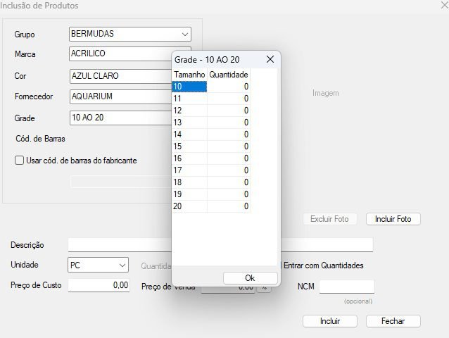 Entrar quantidades Os melhores sistemas para loja. Melhor custo benefício do mercado!