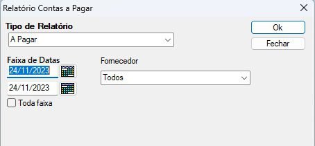 Relatorio contas a pagar 1 Os melhores sistemas para loja. Melhor custo benefício do mercado!