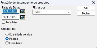 relatorio de desempenho de produtos 1 Os melhores sistemas para loja. Melhor custo benefício do mercado!