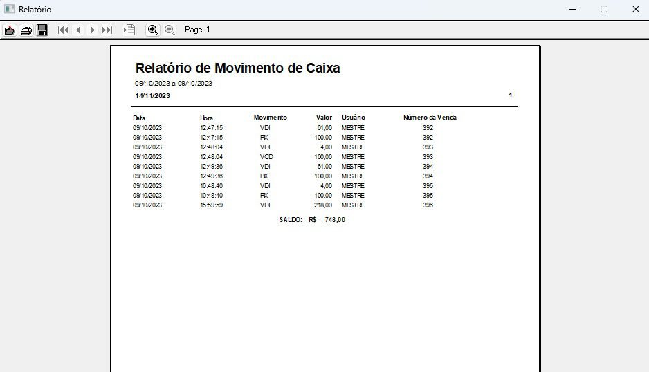 relatorio de movimento de caixa 2 Os melhores sistemas para loja. Melhor custo benefício do mercado!