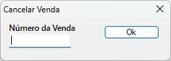 Cancelar venda Os melhores sistemas para loja. Melhor custo benefício do mercado!