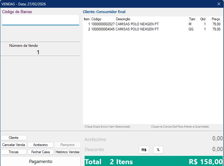 software especializado para negócios 2 Tela de venda SysLoja Sistemas para lojas, bares, deliveries, espeterias, cafeterias e marketing digital. O melhor custo benefício do mercado!
